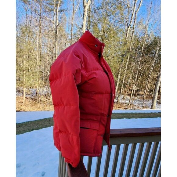 Vintage First Label 1967 1970s Eastern Mountain Sports Goose Down Jacket Med USA - Picture 4 of 14